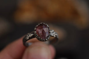 Tourmaline Fern Ring - Size 7.75