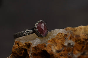 Tourmaline Fern Ring - Size 7.75